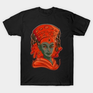 Kumari goddess illustration T-Shirt